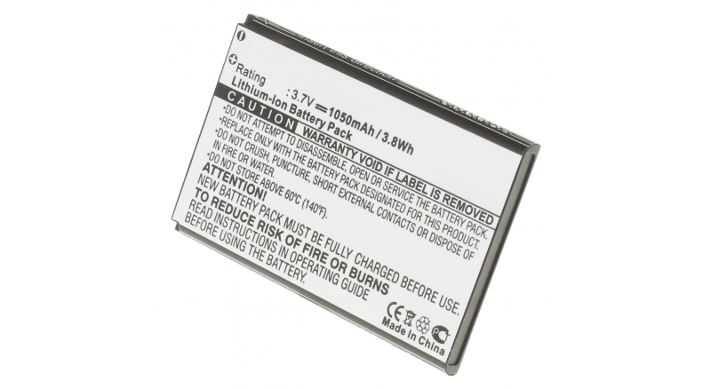 Аккумуляторная батарея для телефона, смартфона Philips X809. Артикул iB-M476.Емкость (mAh): 1050. Напряжение (V): 3,7