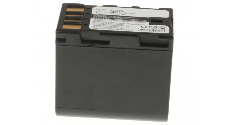 Аккумуляторные батареи для фотоаппаратов и видеокамер JVC GZ-MG262Емкость (mAh): 2400. Напряжение (V): 7,4