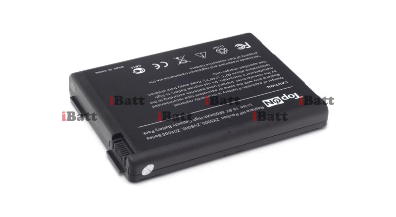 Аккумуляторная батарея для ноутбука HP-Compaq Presario R3375US. Артикул TOP-ZV5000H.Емкость (mAh): 6600. Напряжение (V): 14,8