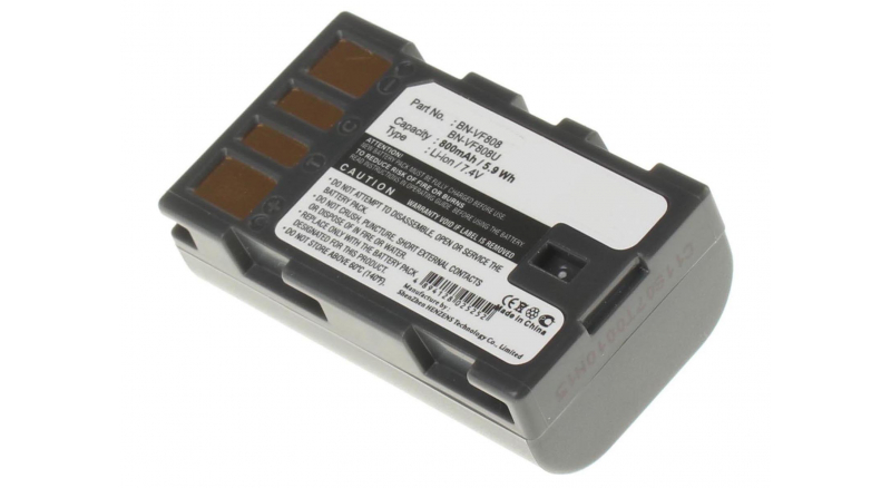Аккумуляторные батареи для фотоаппаратов и видеокамер JVC GZ-MG335USЕмкость (mAh): 800. Напряжение (V): 7,4