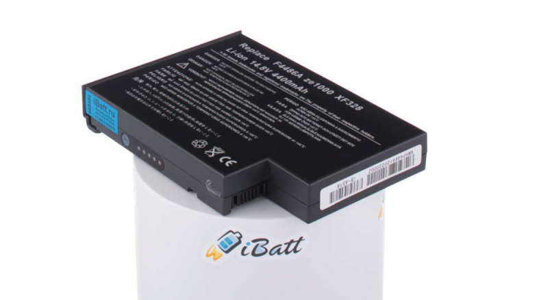 Аккумуляторная батарея FPCBP57BP для ноутбуков Quanta. Артикул iB-A518.Емкость (mAh): 4400. Напряжение (V): 14,8