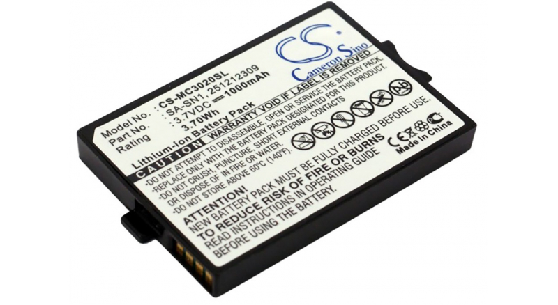 Аккумуляторная батарея для телефона, смартфона Sagem 3000. Артикул iB-M2605.Емкость (mAh): 1000. Напряжение (V): 3,7