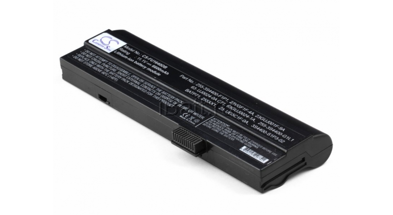 Аккумуляторная батарея для ноутбука Fujitsu-Siemens Amilo Pro V2020. Артикул 11-1620.Емкость (mAh): 6600. Напряжение (V): 11,1
