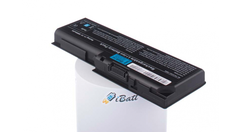Аккумуляторная батарея для ноутбука Toshiba Satellite L350D-105. Артикул iB-A542.Емкость (mAh): 6600. Напряжение (V): 11,1