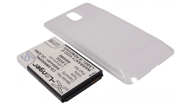 Аккумуляторная батарея B800BU для телефонов, смартфонов Samsung. Артикул iB-M582.Емкость (mAh): 6400. Напряжение (V): 3,8