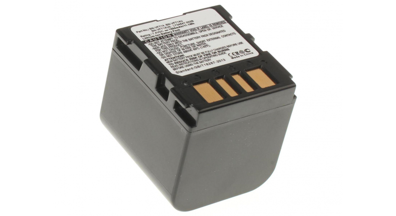 Аккумуляторные батареи для фотоаппаратов и видеокамер JVC GR-D245Емкость (mAh): 1500. Напряжение (V): 7,4