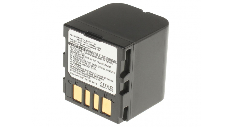 Аккумуляторные батареи для фотоаппаратов и видеокамер JVC GZ-MG505AGЕмкость (mAh): 1500. Напряжение (V): 7,4