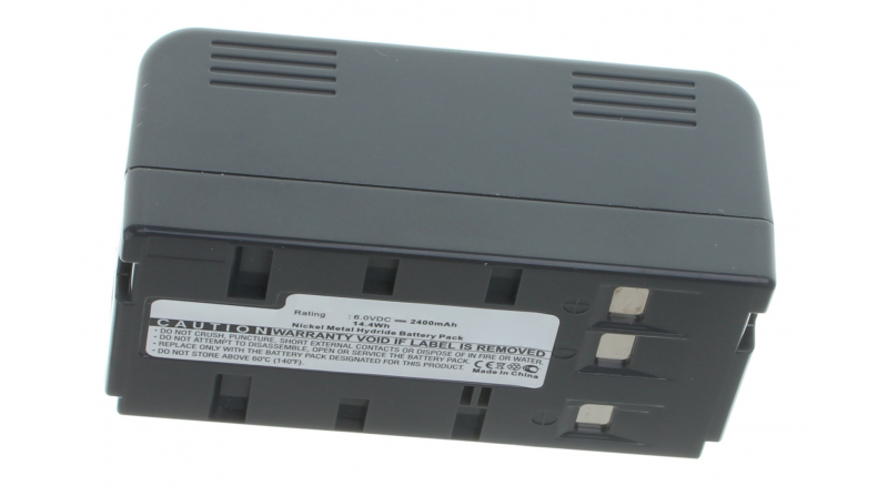 Аккумуляторные батареи для фотоаппаратов и видеокамер Panasonic PV-5372Емкость (mAh): 2400. Напряжение (V): 6