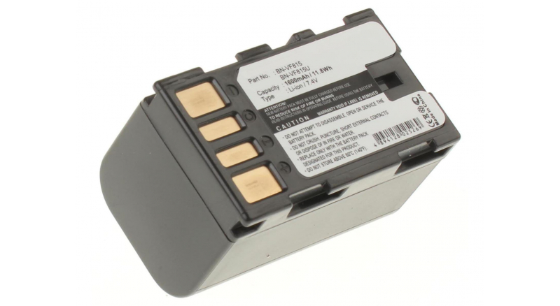 Аккумуляторные батареи для фотоаппаратов и видеокамер JVC GZ-MG335USЕмкость (mAh): 1600. Напряжение (V): 7,4