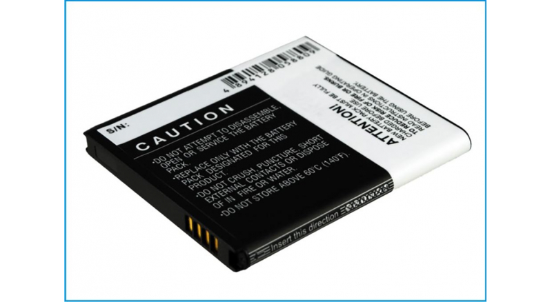 Аккумуляторная батарея для телефона, смартфона Samsung SGH-T989 Hercules (Galaxy S II). Артикул iB-M416.Емкость (mAh): 1800. Напряжение (V): 3,7