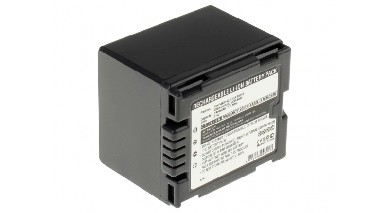 Аккумуляторные батареи для фотоаппаратов и видеокамер Panasonic PV-GS29Емкость (mAh): 1440. Напряжение (V): 7,4