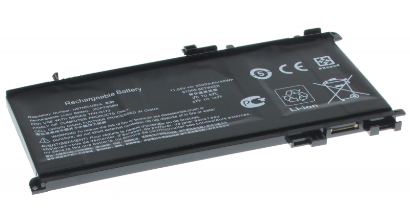 Аккумуляторная батарея для ноутбука HP-Compaq 15-ax017TX. Артикул 11-11508.Емкость (mAh): 3500. Напряжение (V): 11,55