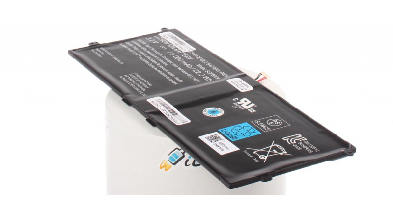 Аккумуляторная батарея SGPBP03 для ноутбуков Sony. Артикул iB-A864.Емкость (mAh): 6000. Напряжение (V): 3,7