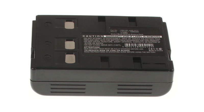 Аккумуляторная батарея HHR-V211 для фотоаппаратов и видеокамер Panasonic. Артикул iB-F369.Емкость (mAh): 1200. Напряжение (V): 4,8