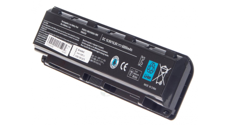 Аккумуляторная батарея PA5025U-1BRS для ноутбуков Toshiba. Артикул iB-A454X.Емкость (mAh): 6800. Напряжение (V): 10,8