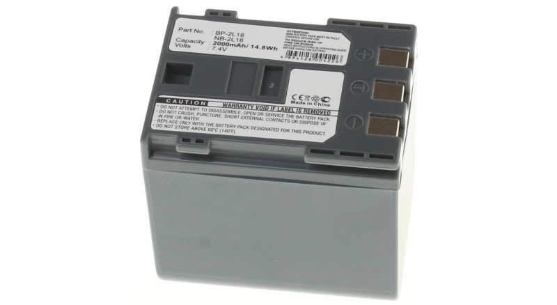 Аккумуляторная батарея iBatt iB-F370 для фотокамер и видеокамер CanonЕмкость (mAh): 2000. Напряжение (V): 7,4