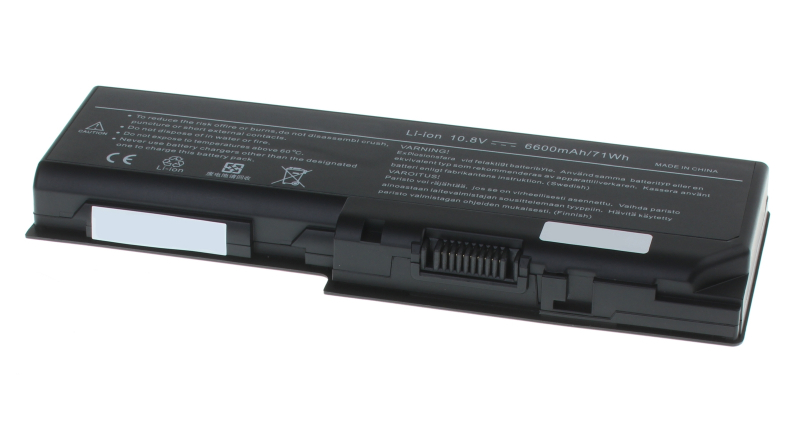 Аккумуляторная батарея для ноутбука Toshiba Satellite L350D-116. Артикул 11-1542.Емкость (mAh): 6600. Напряжение (V): 11,1