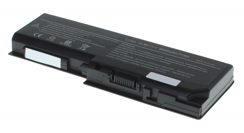 Аккумуляторная батарея для ноутбука Toshiba Satellite P300-133. Артикул 11-1542.Емкость (mAh): 6600. Напряжение (V): 11,1