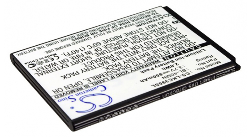 Аккумуляторная батарея для телефона, смартфона LG 840G. Артикул iB-M1350.Емкость (mAh): 850. Напряжение (V): 3,7