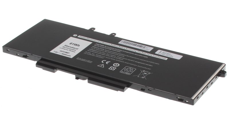 Аккумуляторная батарея для ноутбука Dell Latitude 5501. Артикул iB-A1611.Емкость (mAh): 8000. Напряжение (V): 7,6