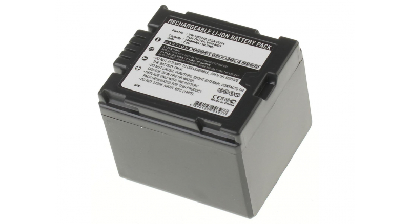 Аккумуляторные батареи для фотоаппаратов и видеокамер Panasonic NV-GS200KЕмкость (mAh): 1440. Напряжение (V): 7,4