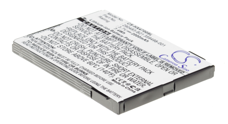 Аккумуляторная батарея FA257A#AC3 для телефонов, смартфонов HP. Артикул iB-M2371.Емкость (mAh): 2000. Напряжение (V): 3,7