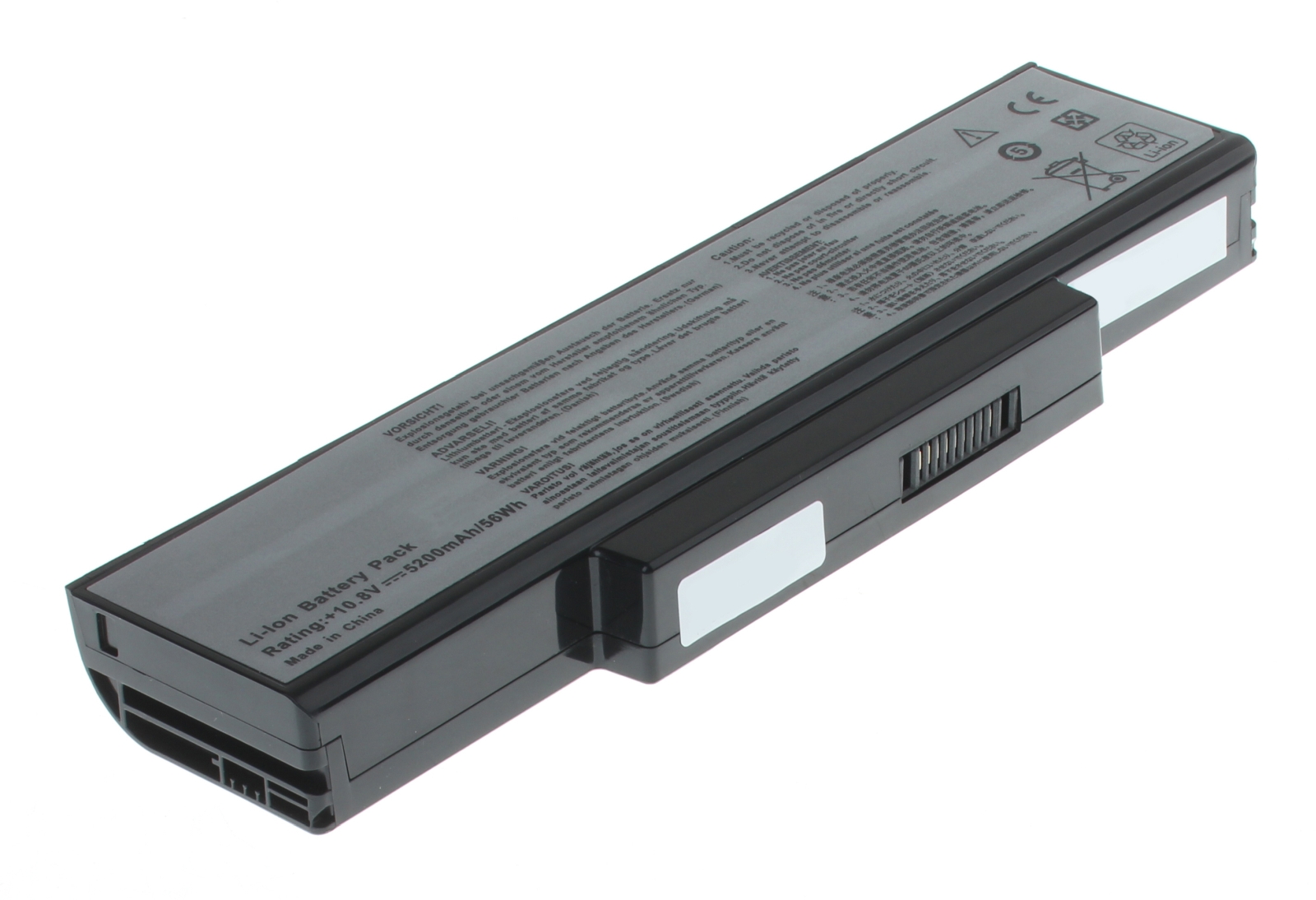 Аккумуляторная батарея 70-NZY1B1000Z для ноутбуков Asus. Артикул iB-A158H.Емкость (mAh): 5200. Напряжение (V): 10,8