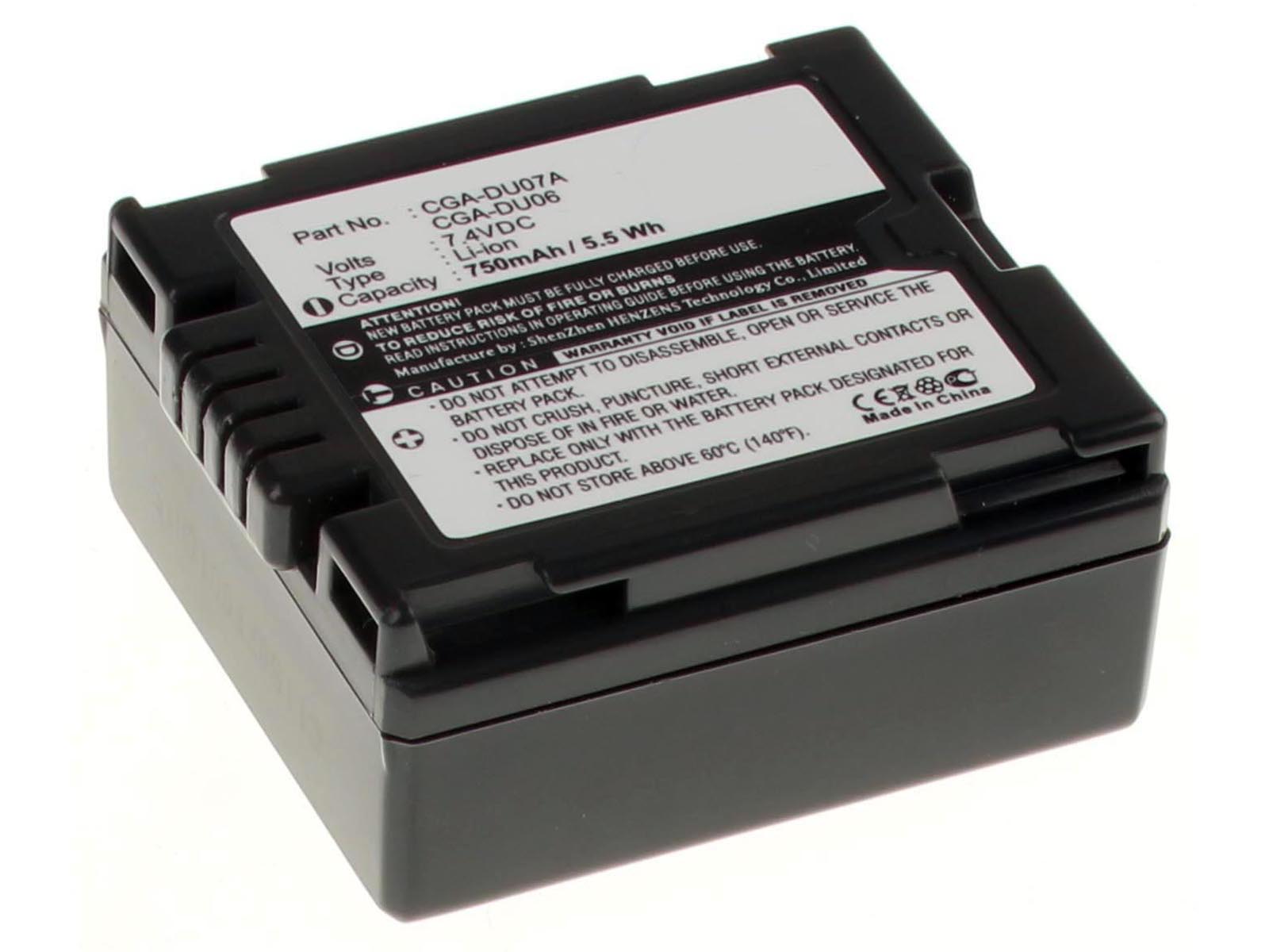 Аккумуляторные батареи для фотоаппаратов и видеокамер Panasonic PV-GS29Емкость (mAh): 750. Напряжение (V): 7,4