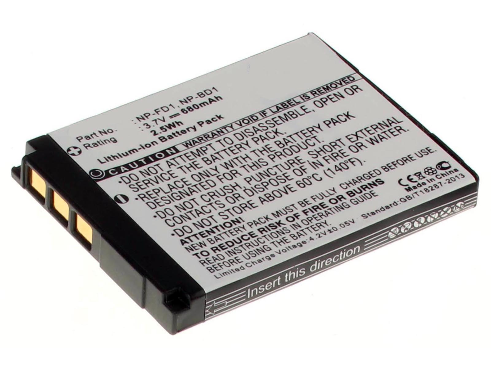 Аккумуляторные батареи для фотоаппаратов и видеокамер Sony Cyber-shot DSC-T900/BЕмкость (mAh): 680. Напряжение (V): 3,7